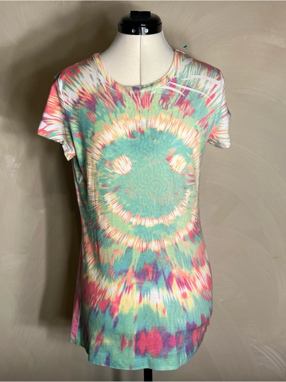 Next Era Women’s Y2K Vintage Psychedelic Trippy Tie dyed Hippie Shirt USA|Sz:XL
